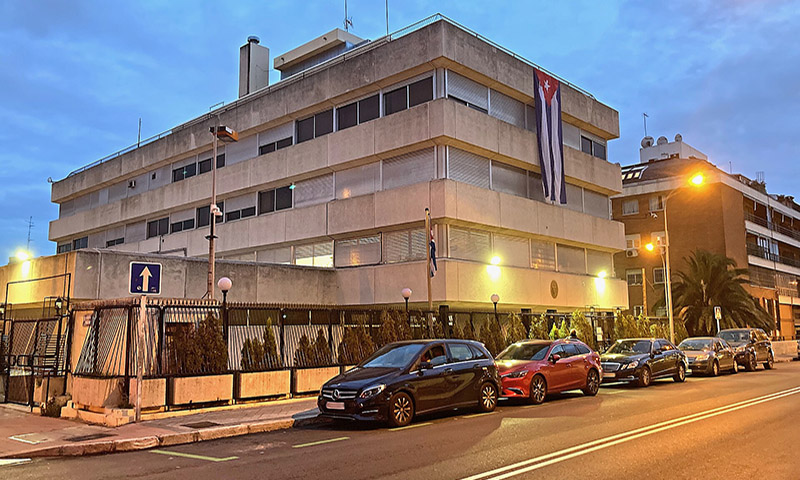 Consulado cubano en Madrid
